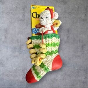 1991 Christmas Cheer Stocking Ornament